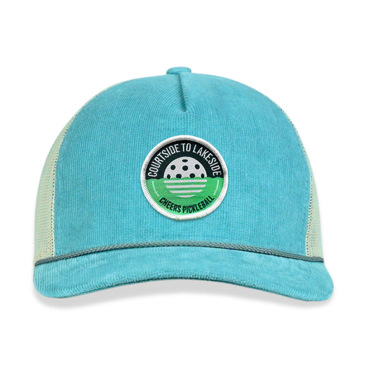 Courtside to Lakeside | Off-Court 5-Panel Corduroy Rope Hat