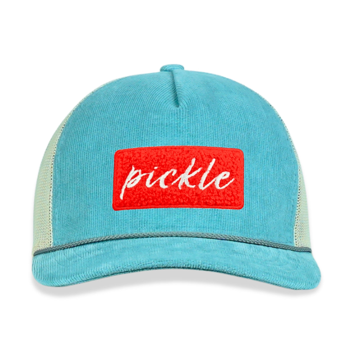 Varsity in Red | Off-Court 5-Panel Corduroy Rope Hat