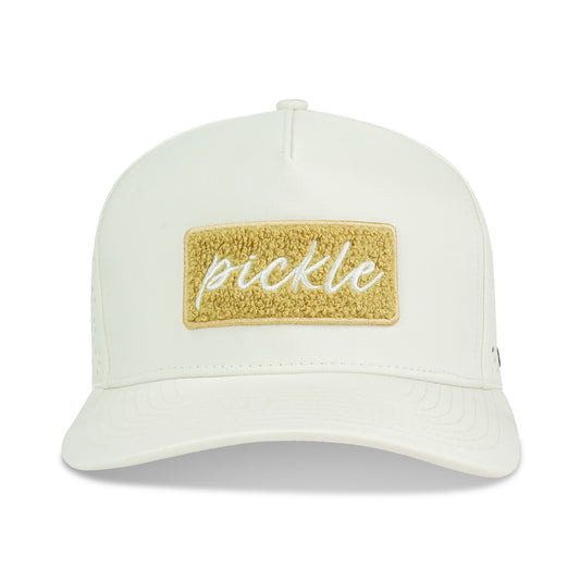 Varsity in Tan | Performance Trucker Hat Performance Trucker Hat by Cheers Pickleball:designed for comfort, performance, and style.