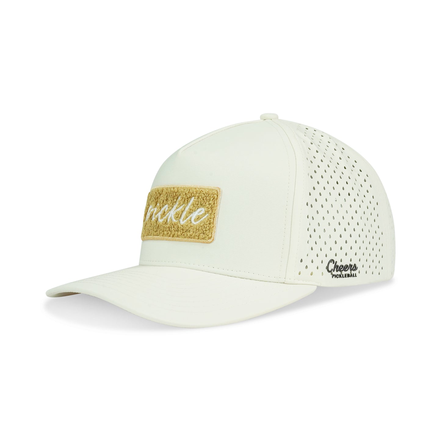 Varsity in Tan | Performance Trucker Hat Performance Trucker Hat by Cheers Pickleball:designed for comfort, performance, and style.