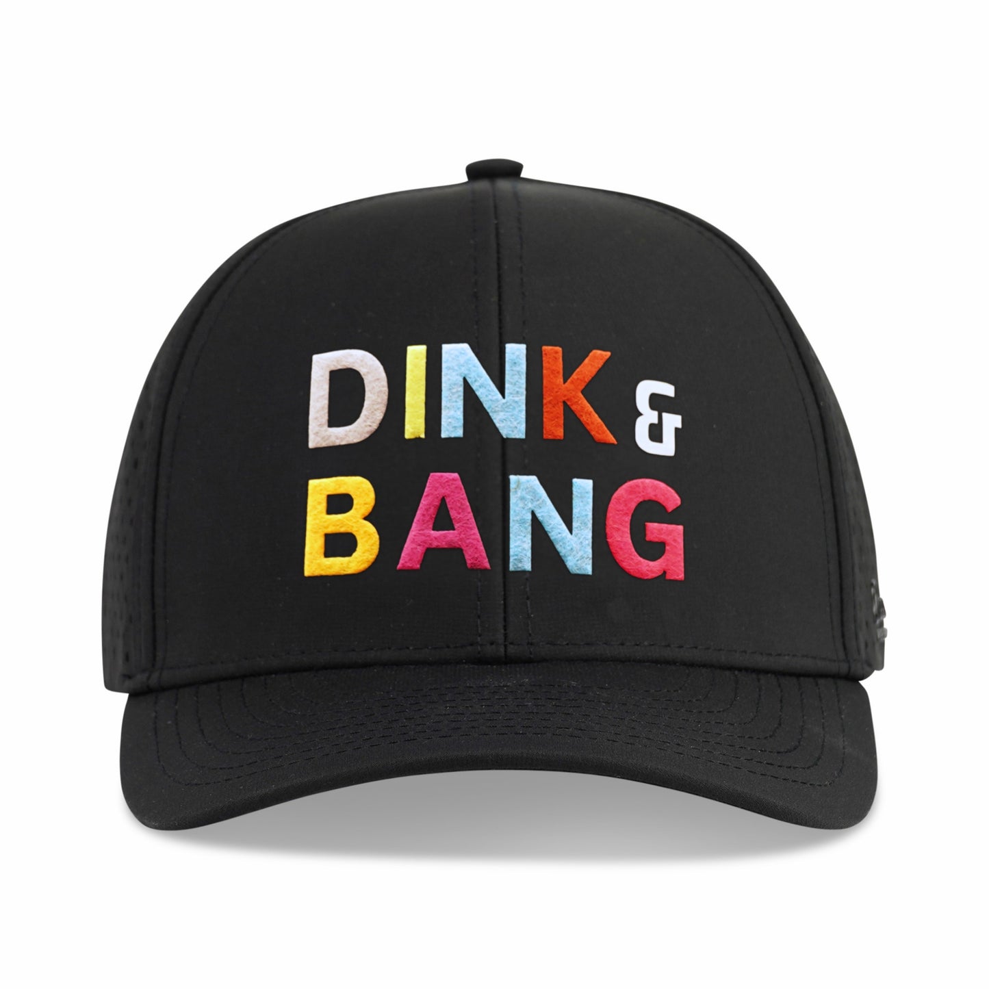 Dink & Bang | 6-Panel Hat elevates your style with class while bringing comfort & performance on and off the court.