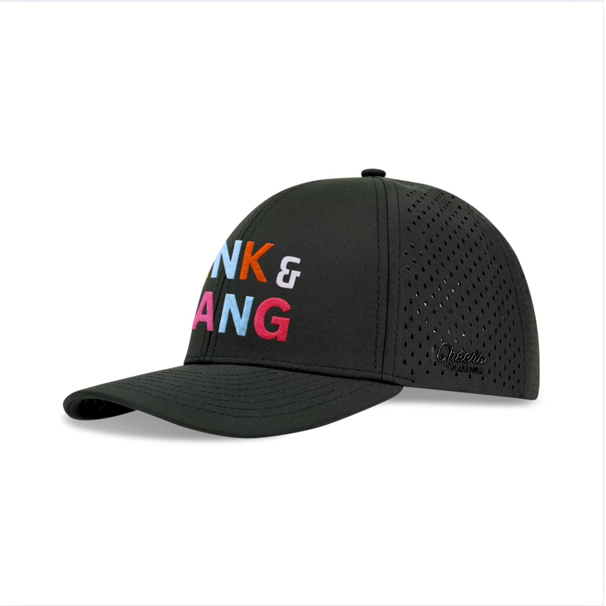 Dink & Bang | 6-Panel Hat elevates your style with class while bringing comfort & performance on and off the court.