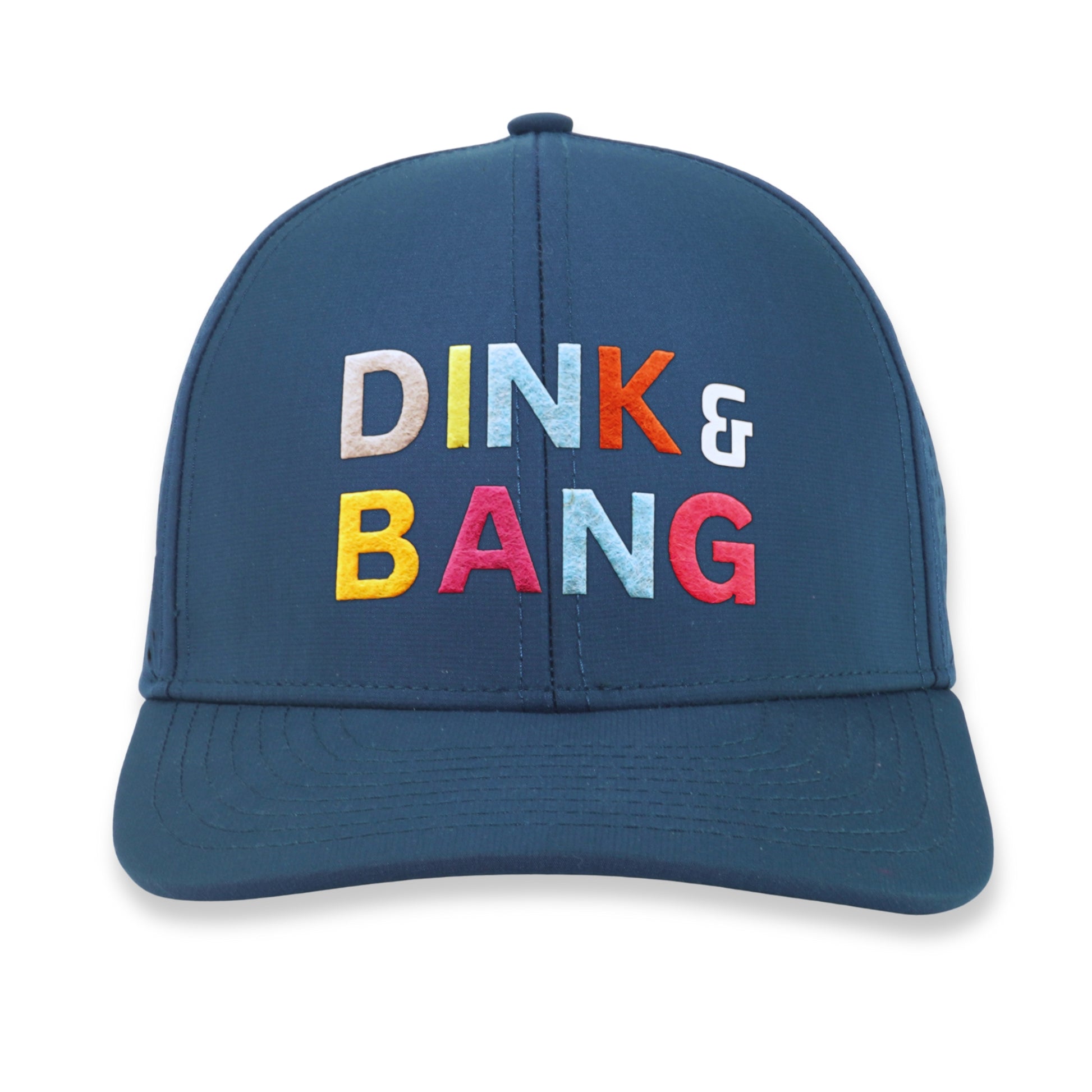 Dink & Bang | 6-Panel Hat elevates your style with class while bringing comfort & performance on and off the court.