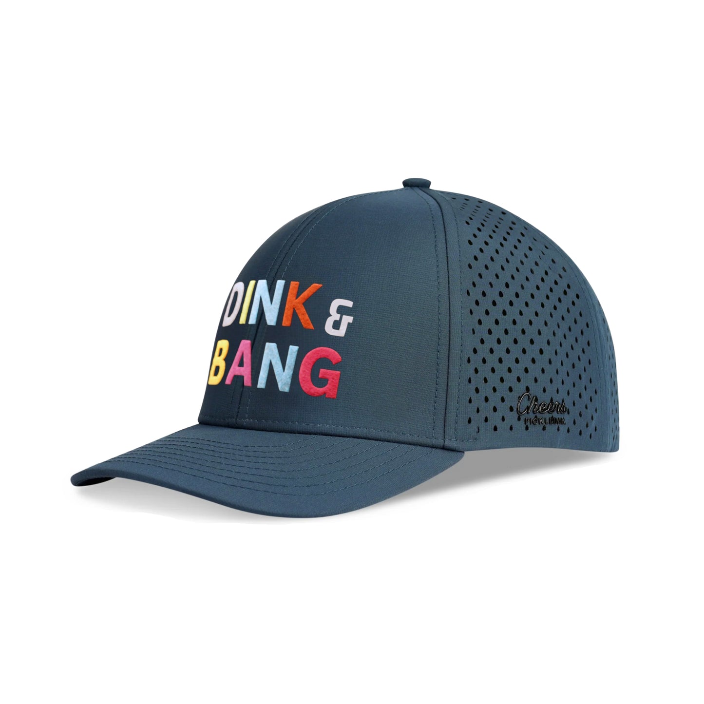 Dink & Bang | 6-Panel Hat elevates your style with class while bringing comfort & performance on and off the court.