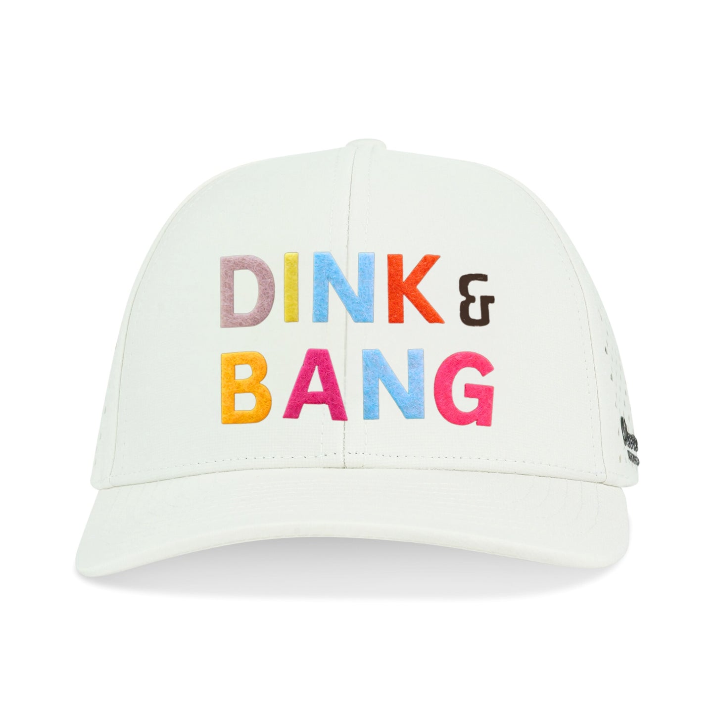 Dink & Bang | 6-Panel Hat elevates your style with class while bringing comfort & performance on and off the court.