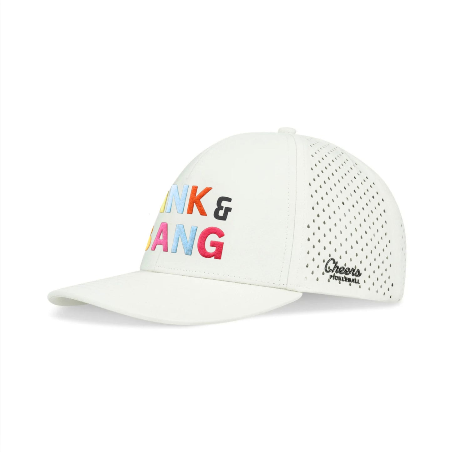 Dink & Bang | 6-Panel Hat elevates your style with class while bringing comfort & performance on and off the court.