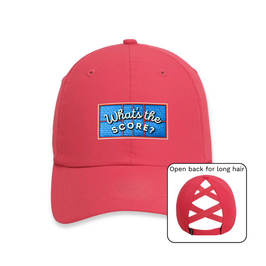 Add a great look and comfort with the Cheers Pickleball Performance Dad Ponytail Hat, perfect for outdoor activities and all-day wear