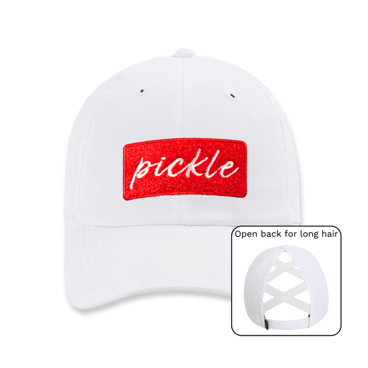 Add a great look and comfort with the Cheers Pickleball Performance Dad Ponytail Hat, perfect for outdoor activities and all-day wear