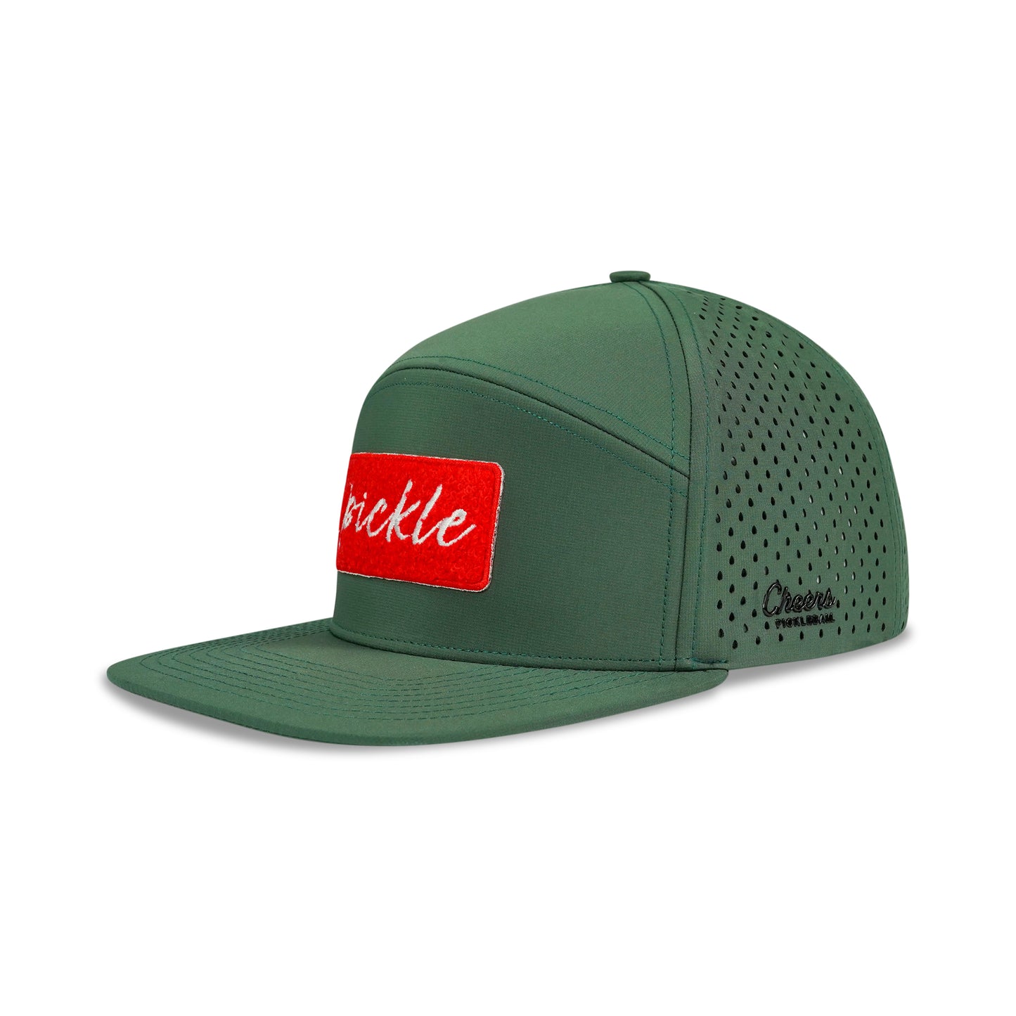 Varsity in Red | 7-Panel Hat
