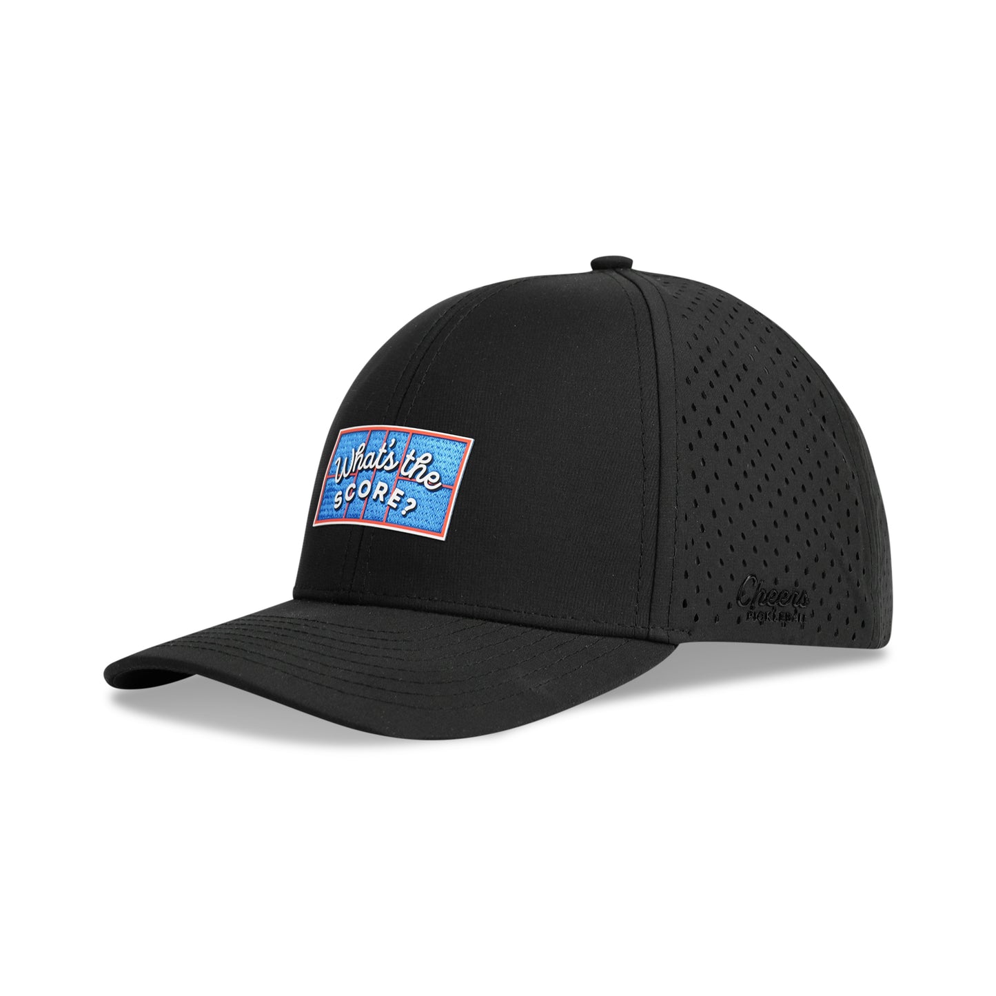 What's the Score? | 6-Panel Hat elevates your style with class while bringing comfort & performance on and off the court.