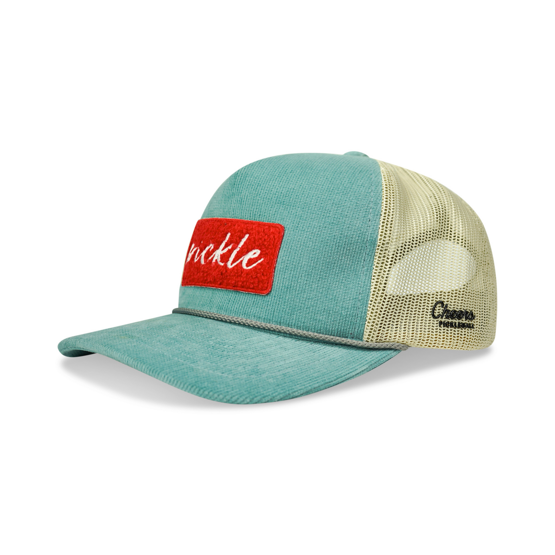 Capture coastal vibes with this fun hat by Cheers Pickleball, featuring a unique rope detail for a stylish and relaxed look.