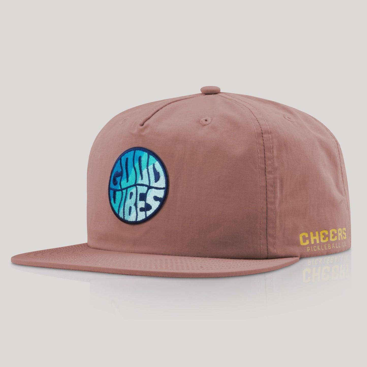 Coastal Vibe Pickleball Hat | Good Vibes | Hazy Pink