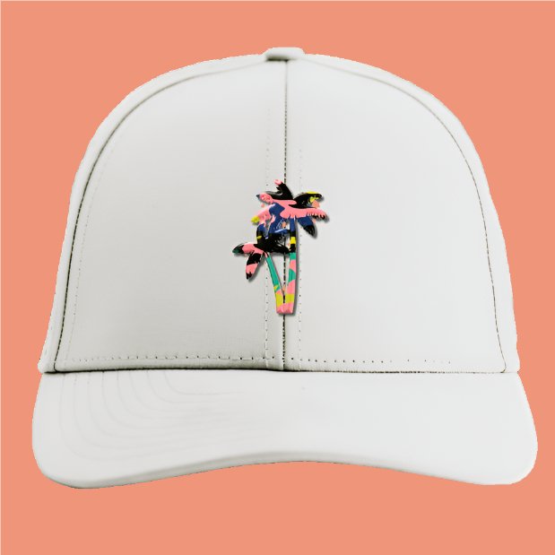 Sunset Sway | 6-Panel Hat elevates your style with class while bringing comfort & performance on and off the court.