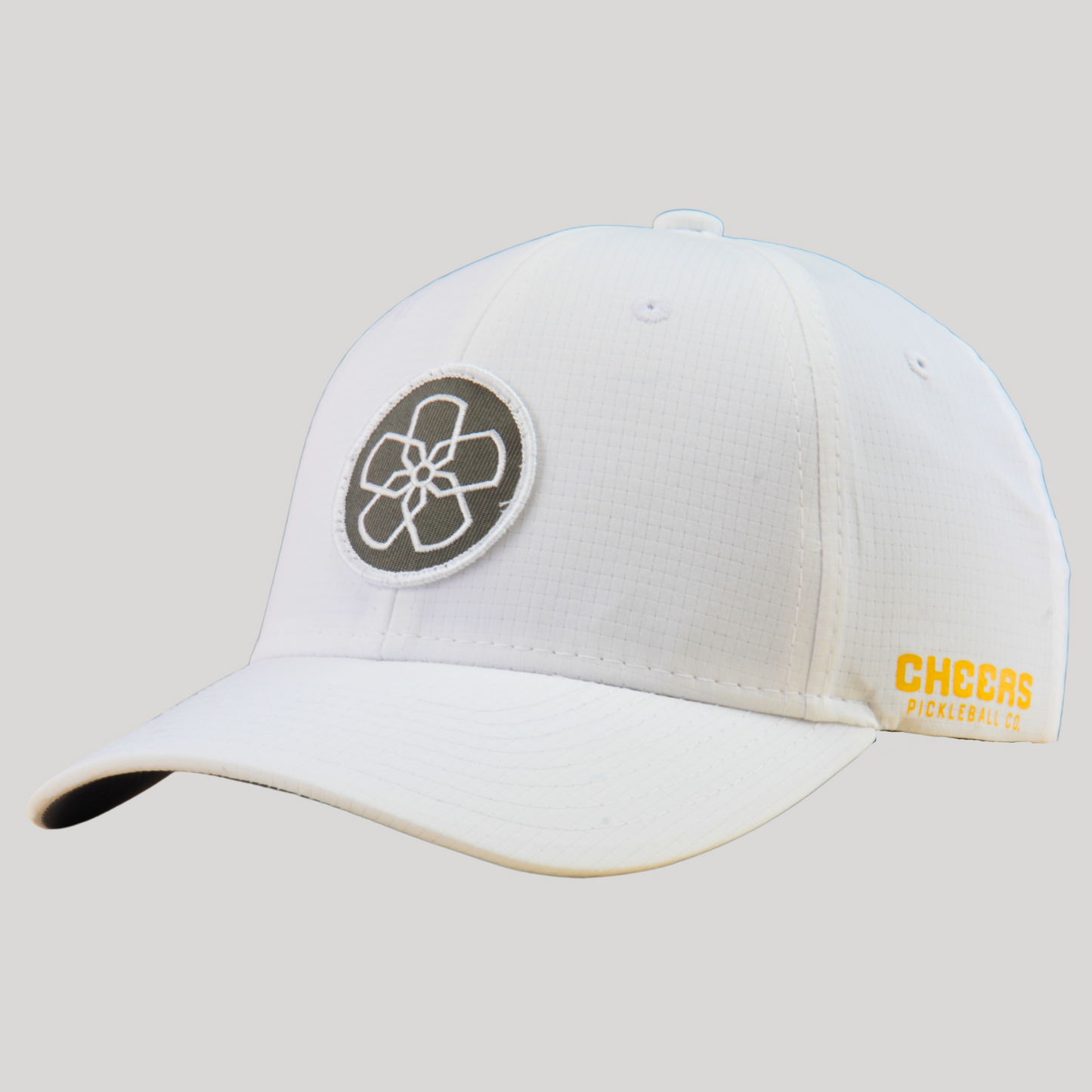 Gray Hibiscus | Classic 6|Panel Hat