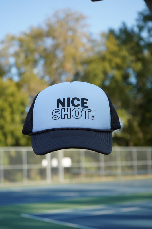 Limited Edition Foamie Trucker | Nice Shot in Charcoal