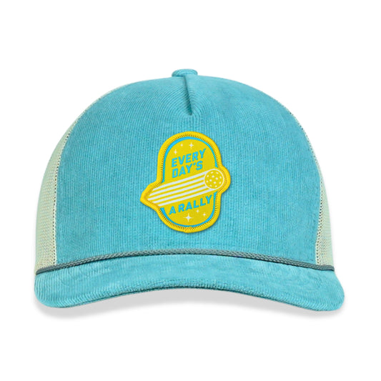 Every Day's a Rally | Off-Court 5-Panel Corduroy Rope Hat