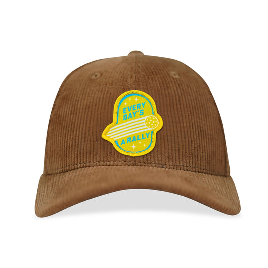 Every Day's a Rally | Off-Court 6-Panel Corduroy Hat