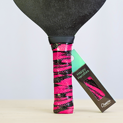 Happy Handles Pickleball Grip | Brushed Pink | Ambassador