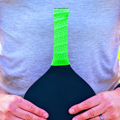 Happy Handles Pickleball Grip | Pure Neon Green