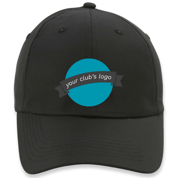 Cheers Pickleball Evergreen  Fit Hat, custom-made for your club, featuring  your  Club Logo design