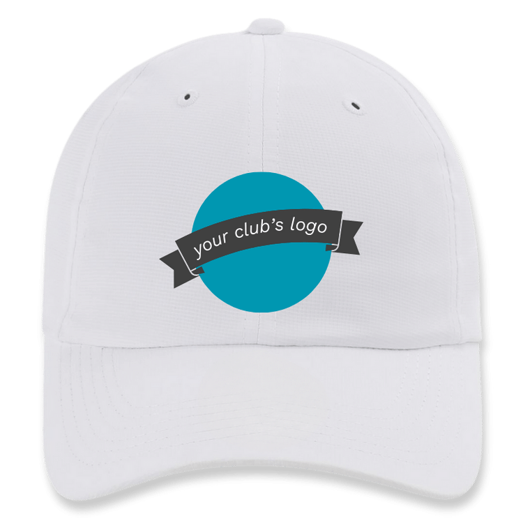 Cheers Pickleball Evergreen  Fit Hat, custom-made for your club, featuring  your  Club Logo design