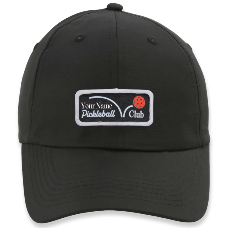 Cheers Pickleball Evergreen Fit Hat, custom-made for your club, featuring  the Spirit design