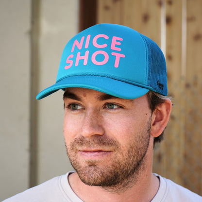 Limited Edition Foamie Trucker | Nice Shot in Relaxed Blue