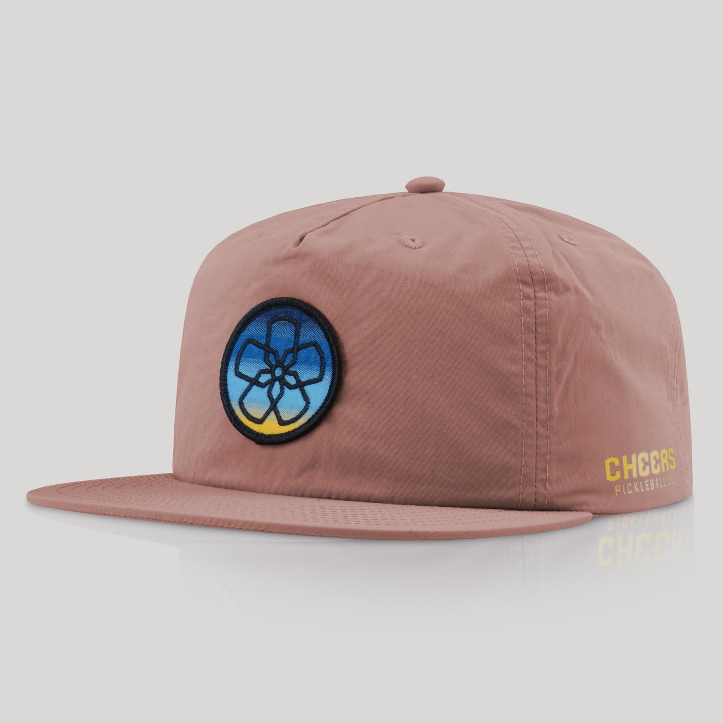 Coastal Vibe Pickleball Hat | Sunset Hibiscus | Hazy Pink