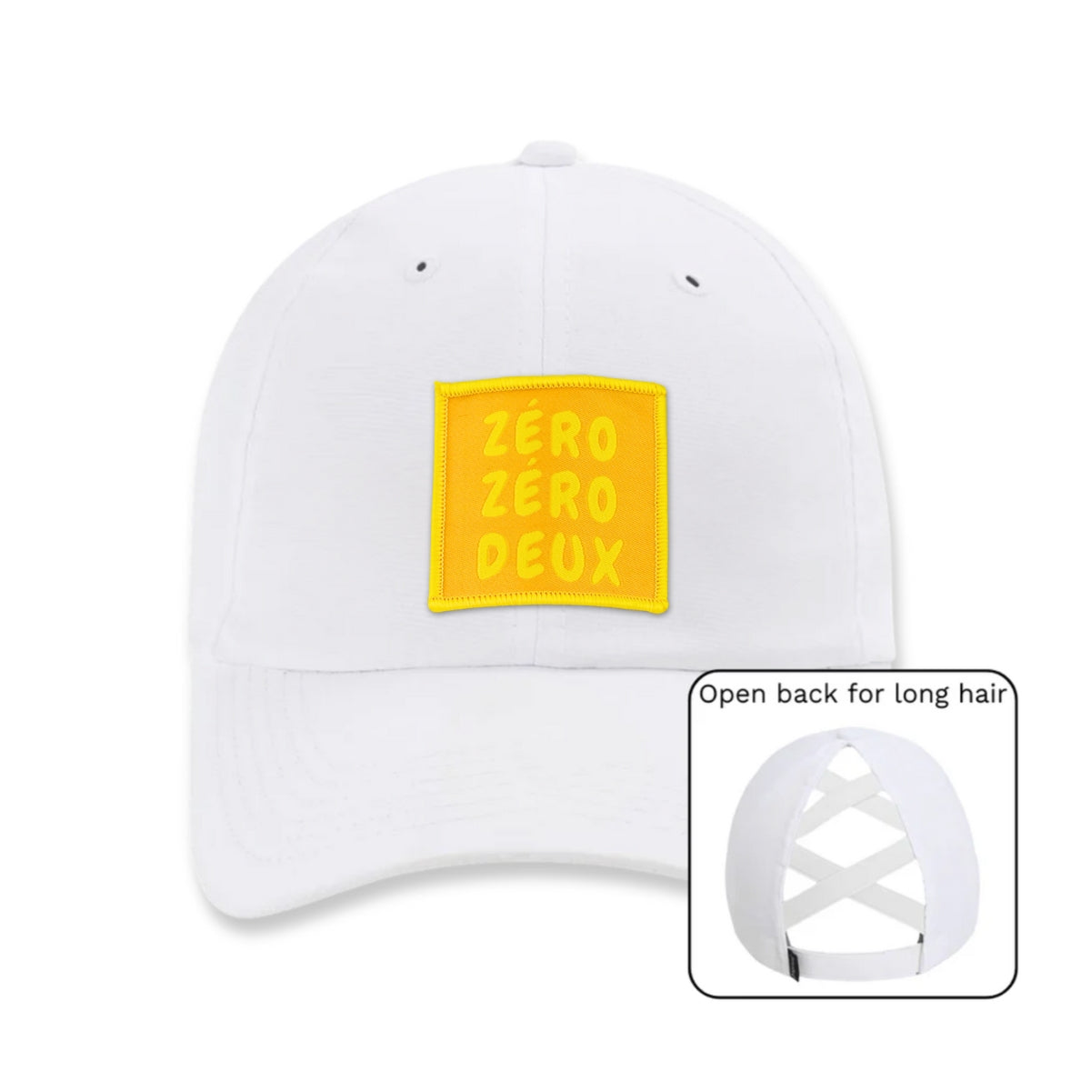 Zero Zero Deux | Performance Dad Ponytail Hat