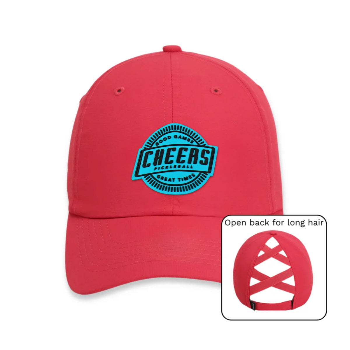 Good Game, Blue | Performance Dad Ponytail Hat