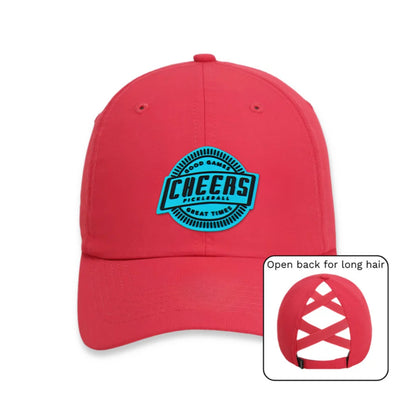 Good Game, Blue | Performance Dad Ponytail Hat