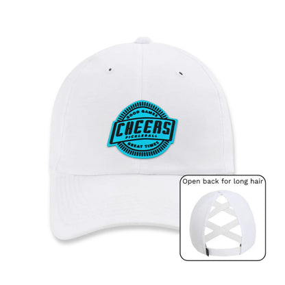 Good Game, Blue | Performance Dad Ponytail Hat