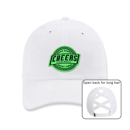 Good Game, Green | Performance Dad Ponytail Hat