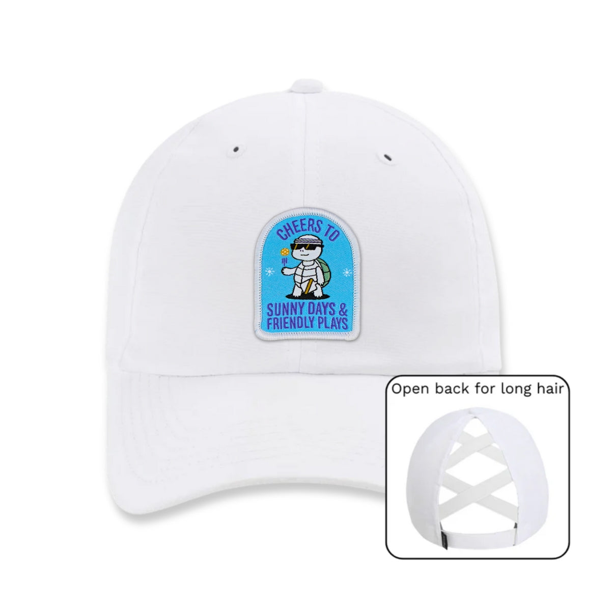 Sunny Days | Performance Dad Ponytail Hat