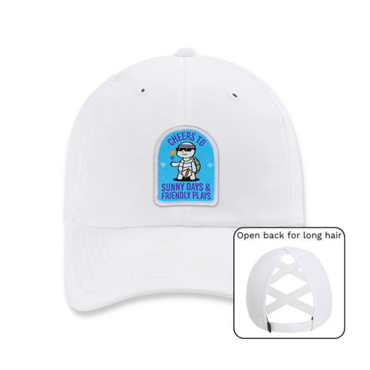 Sunny Days | Performance Dad Ponytail Hat