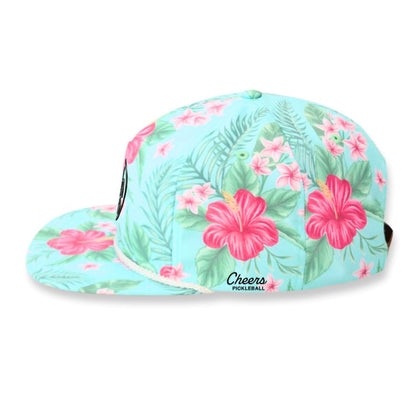Capture coastal vibes with this fun hat by Cheers Pickleball, featuring a unique rope detail for a stylish and relaxed look.