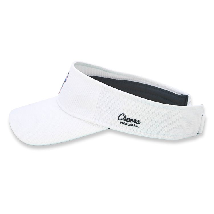 Stay cool and enjoy a great look with the Sunnyside Visor by Cheers Pickleball, perfect for sunny days on or off the court.